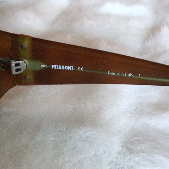 Missoni Italian Designer Sunglasses - Picture 4 of 7